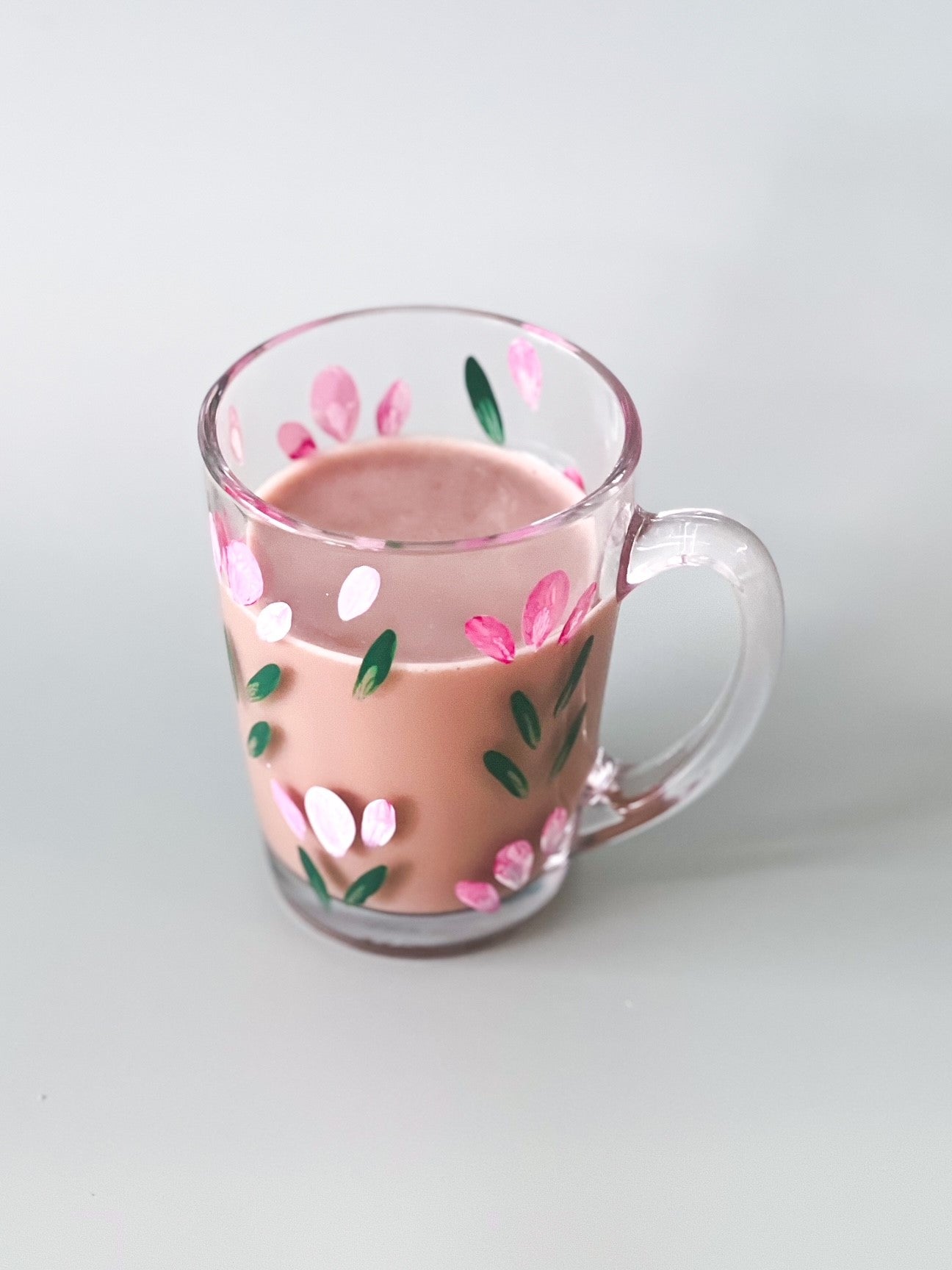 Hand-Painted Coffee Mug | Tulip