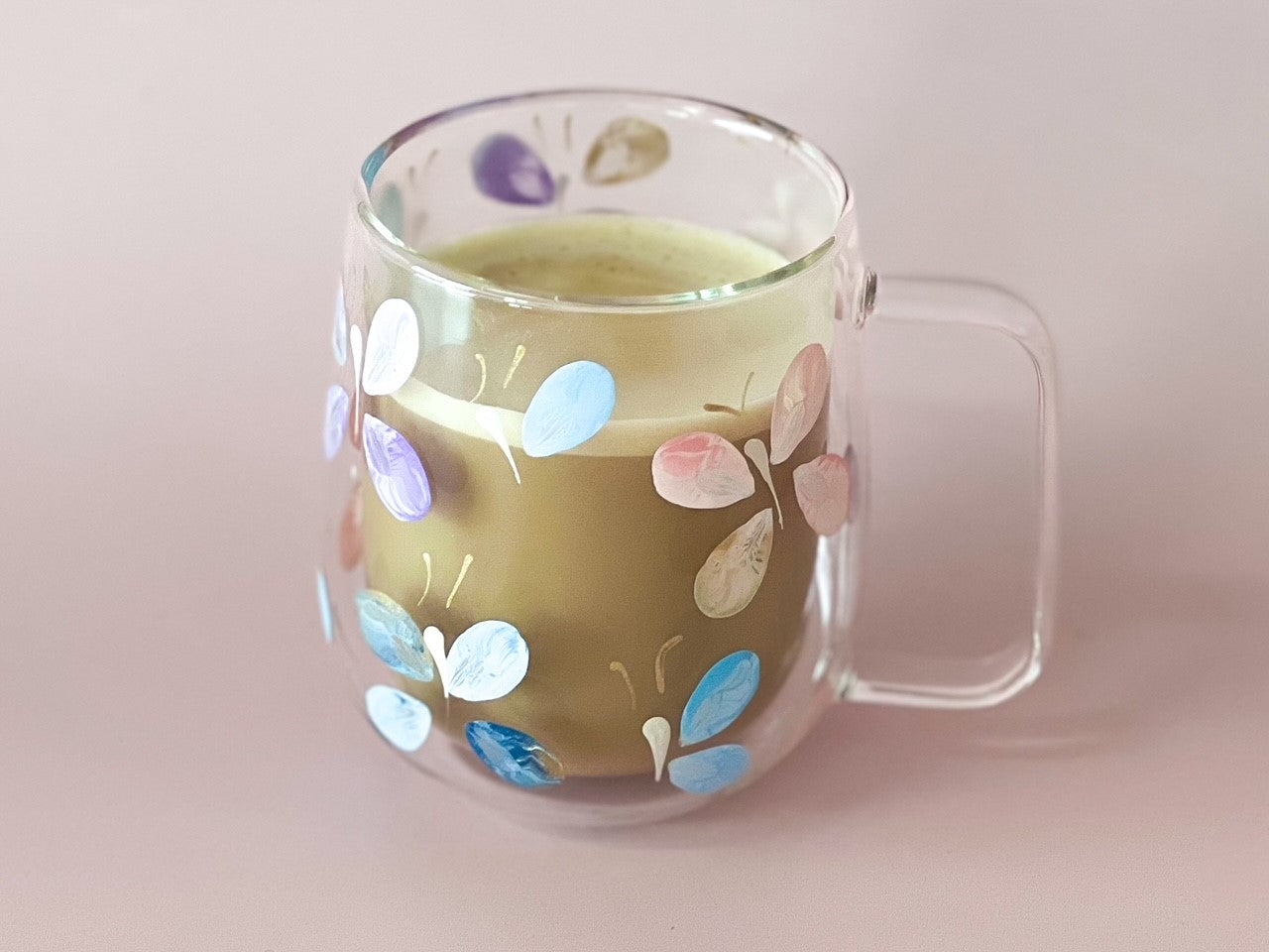 Hand-painted DW Mug | Butterflies
