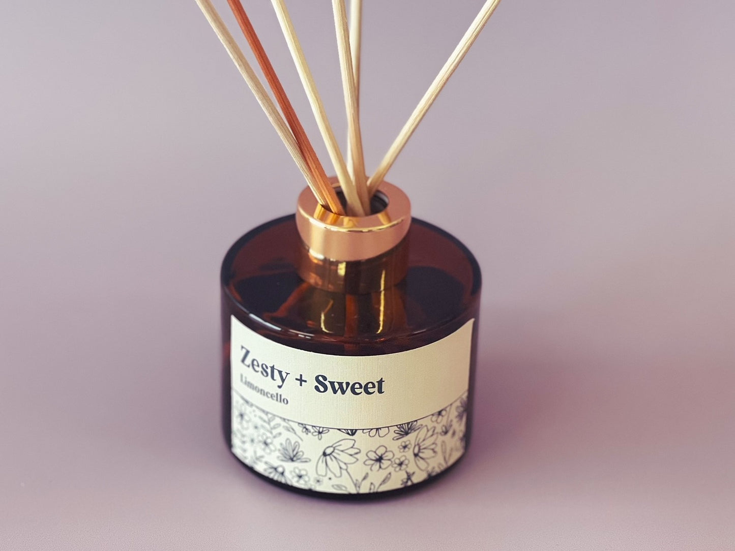 Amber Diffuser | Zesty + Sweet (Limoncello)