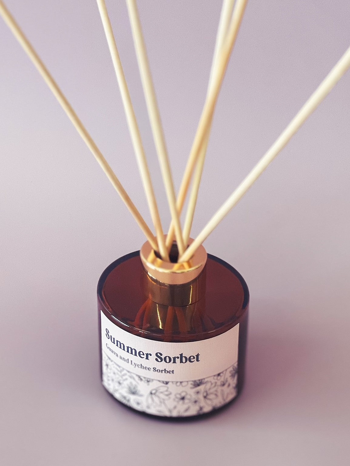 Amber Diffuser | Summer Sorbet (Guava + Lychee Sorbet)