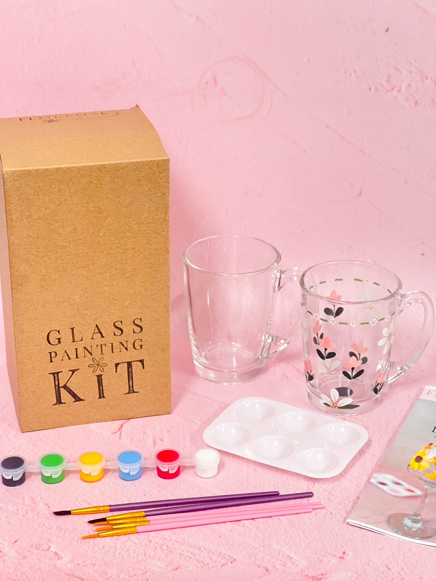 Glass Painting Kit - Coffee Mug