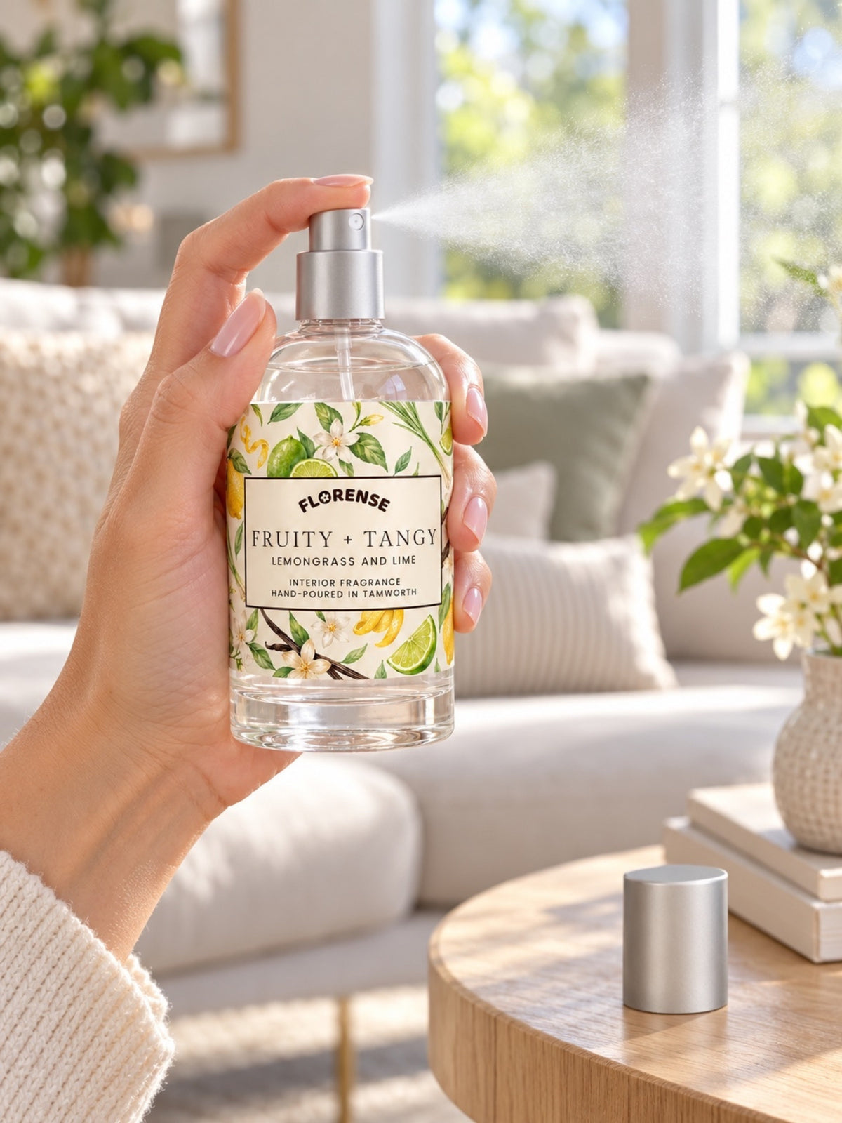Interior Fragrance - Fruity + Tangy (Lemongrass and Lime)