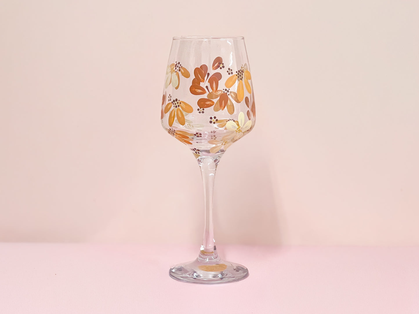 Hand-painted Wine Glass - Era #2