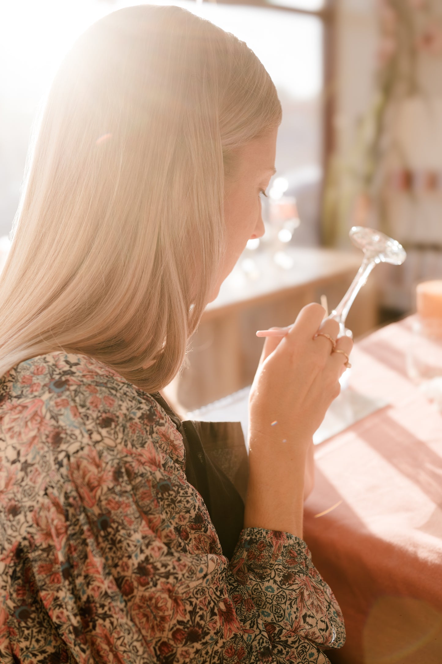 Wine Glass Painting + Candle Making Workshop - Creative Freedom