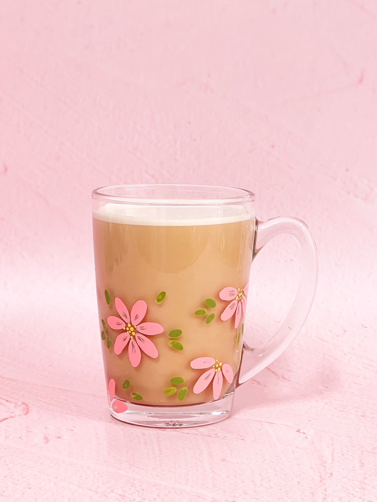 Hand-Painted Coffee Mug - Blossom Petal | Personalise Me!
