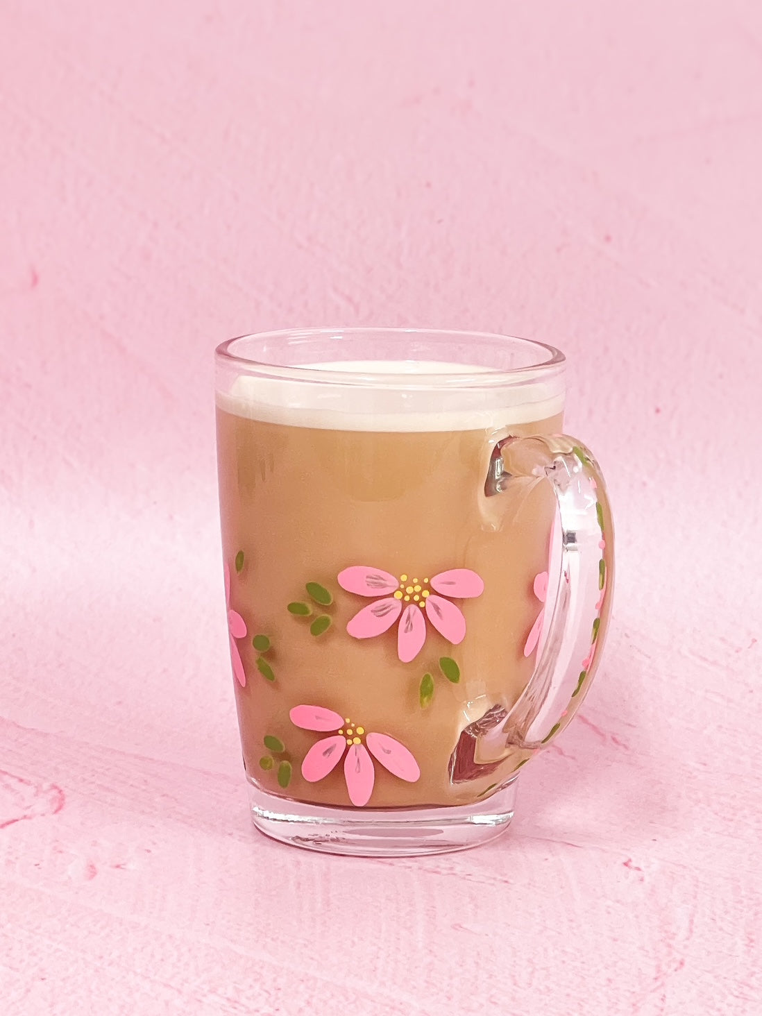 Hand-Painted Coffee Mug - Blossom Petal | Personalise Me!
