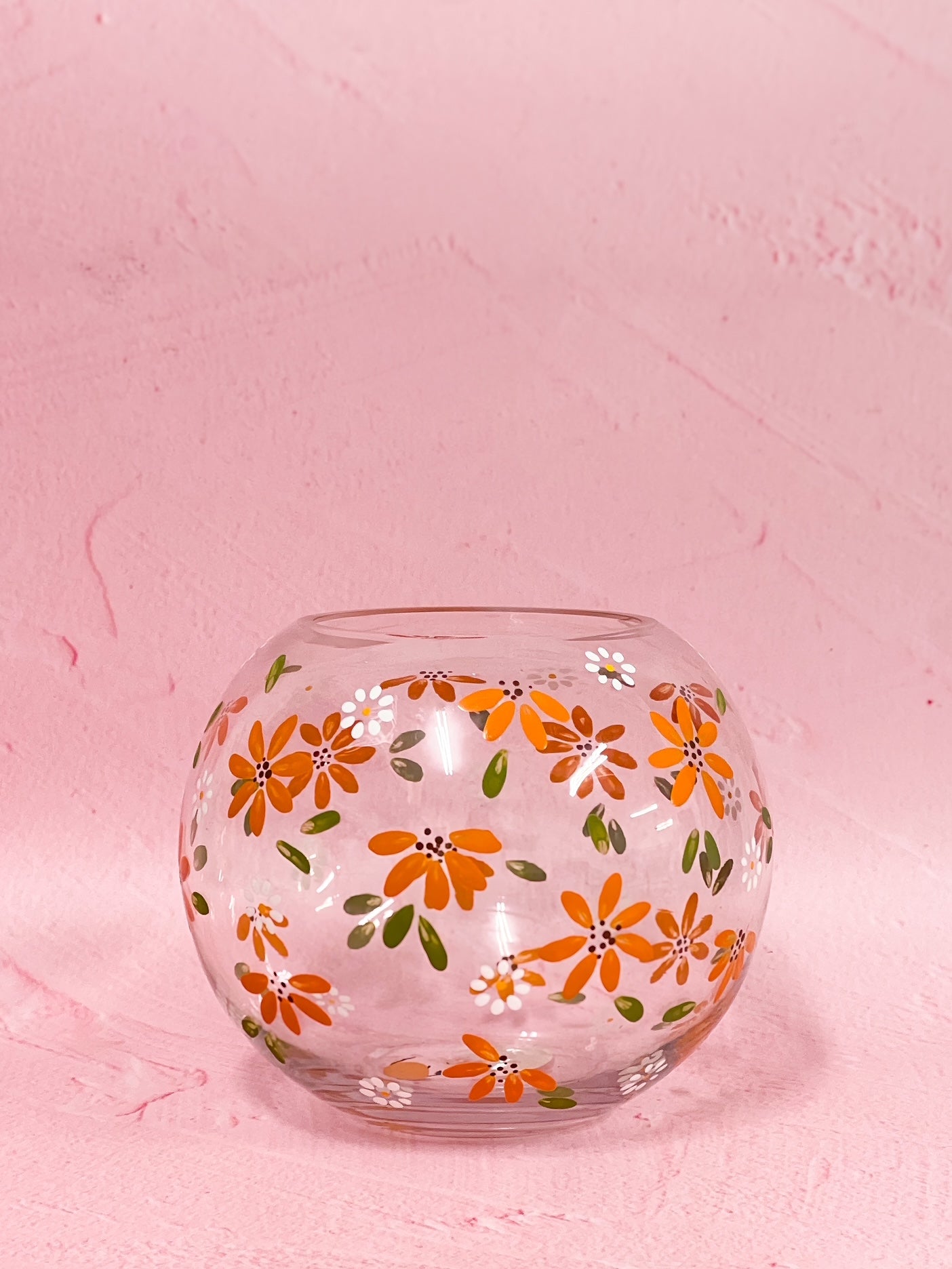 Round Vase | Blossom Tangerine