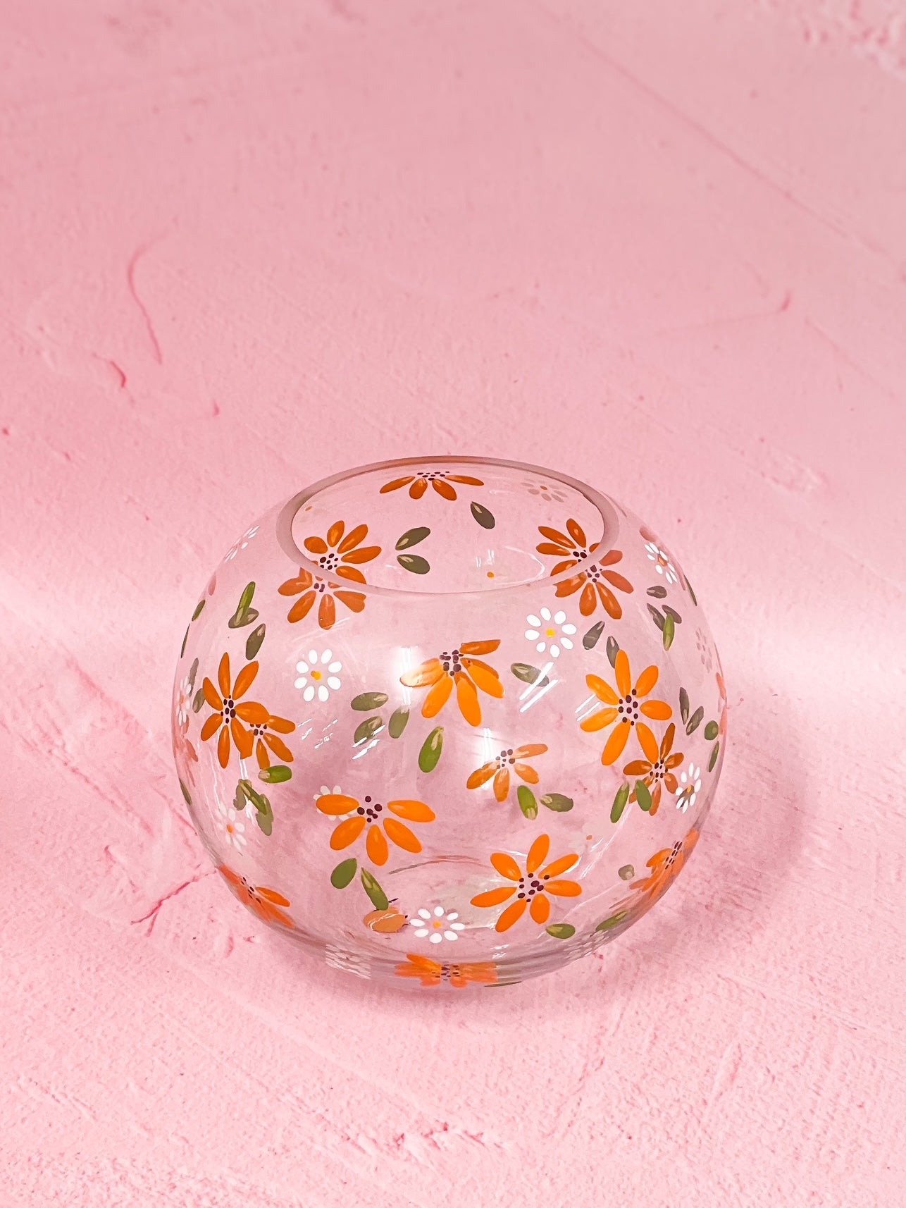Round Vase | Blossom Tangerine