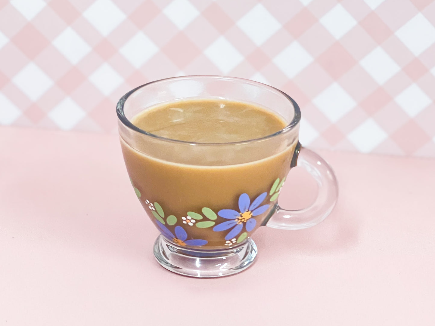 Hand-painted Teacup | Blossom Cornflower Blue