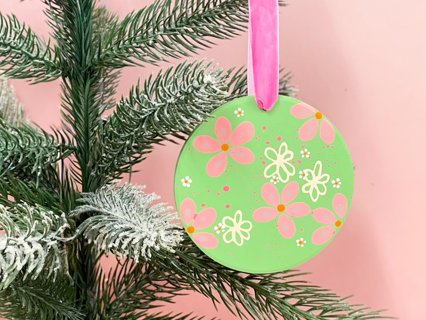 Hand-painted Ornament | Grinchy