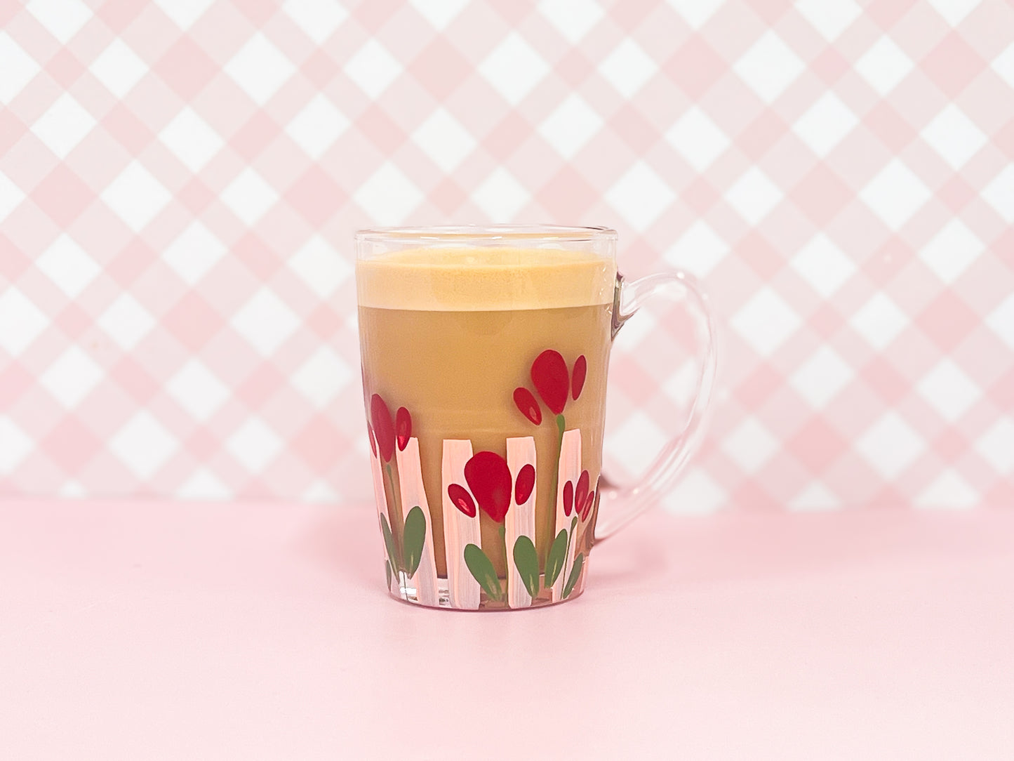 Hand-Painted Coffee Mug - Tulie
