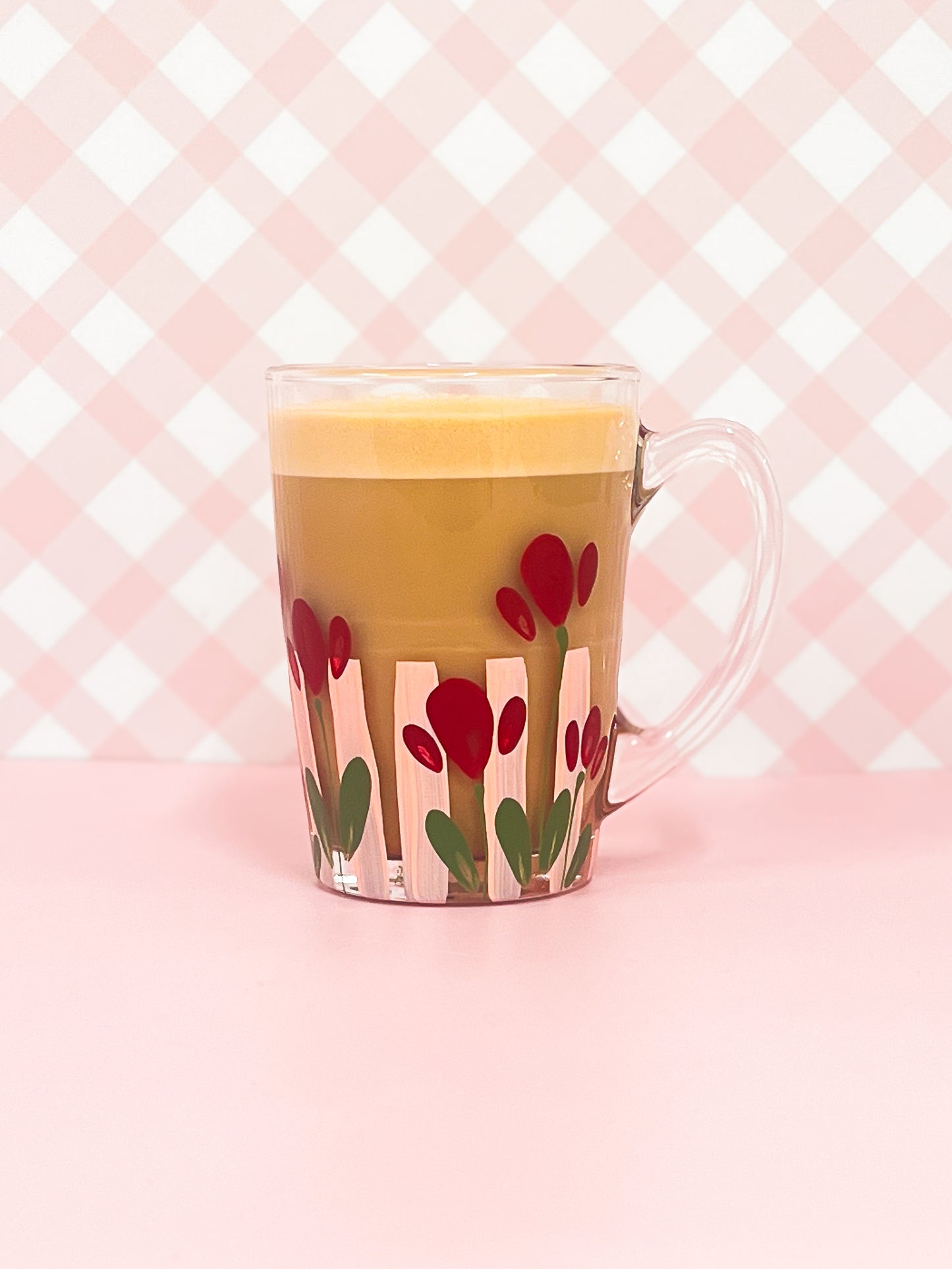 Hand-Painted Coffee Mug - Tulie