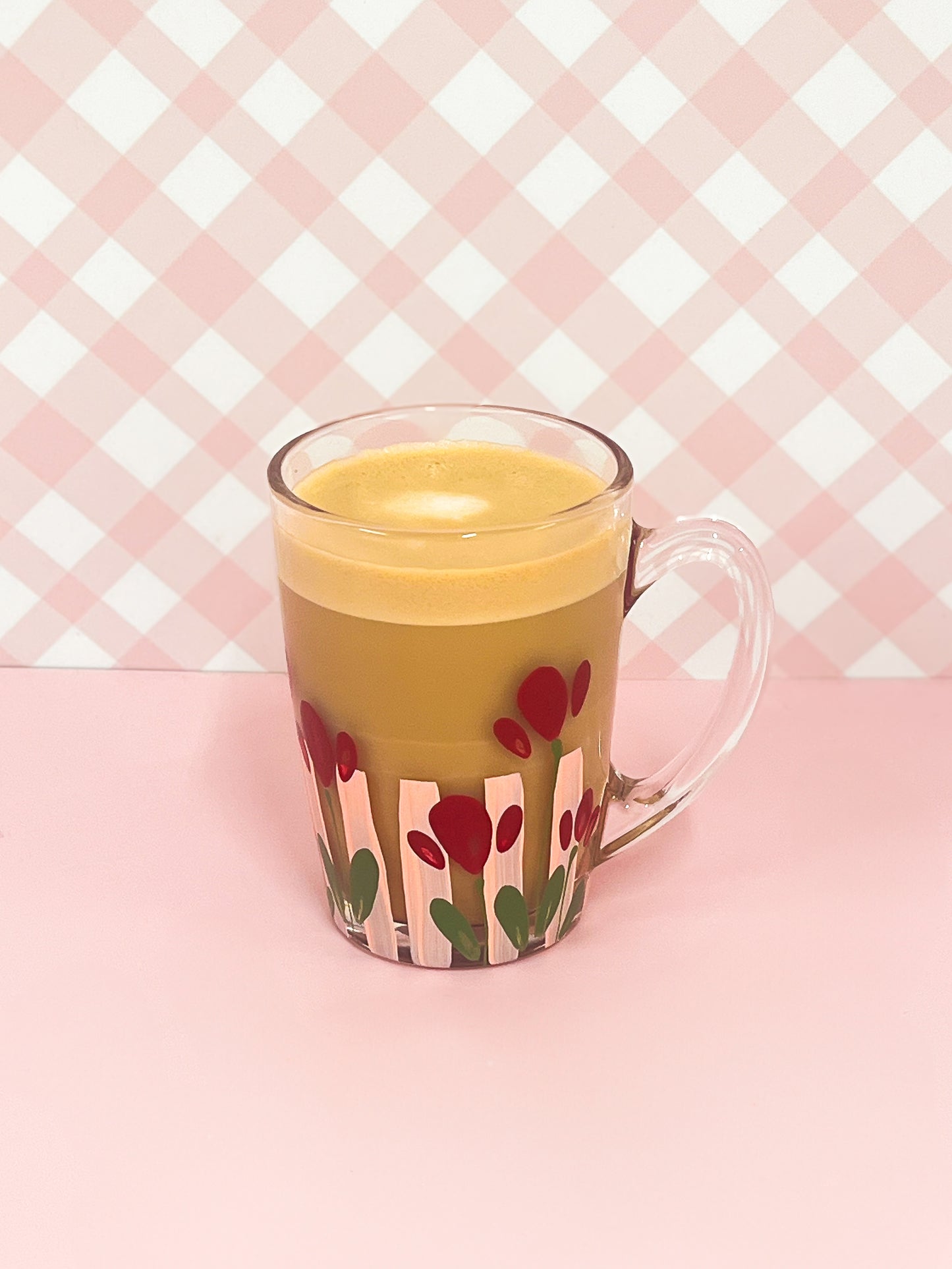 Hand-Painted Coffee Mug - Tulie