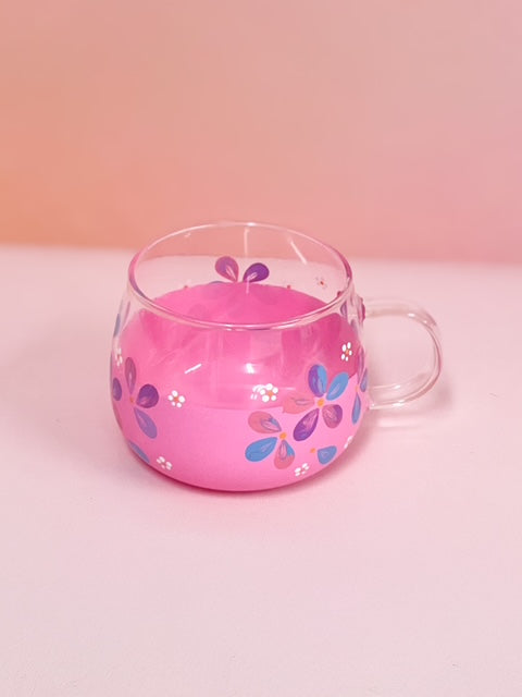 Hand-painted Hug Mug - Pastelle