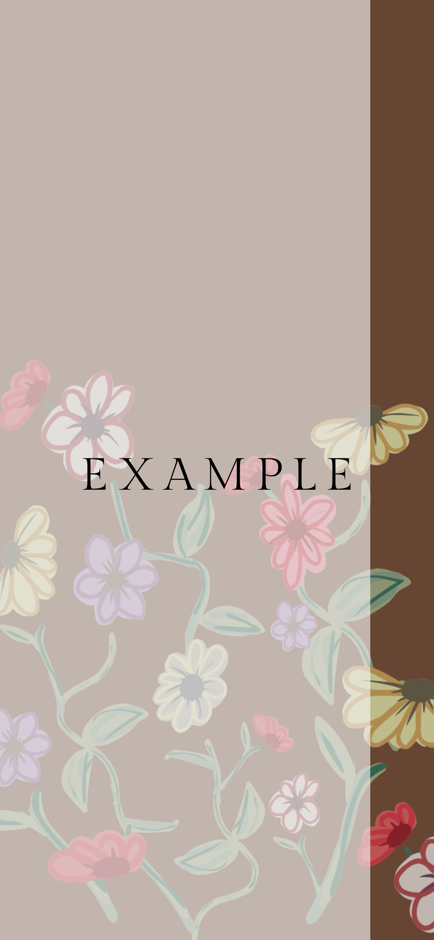 Phone Wallpaper Digital Download | Surprise Florals