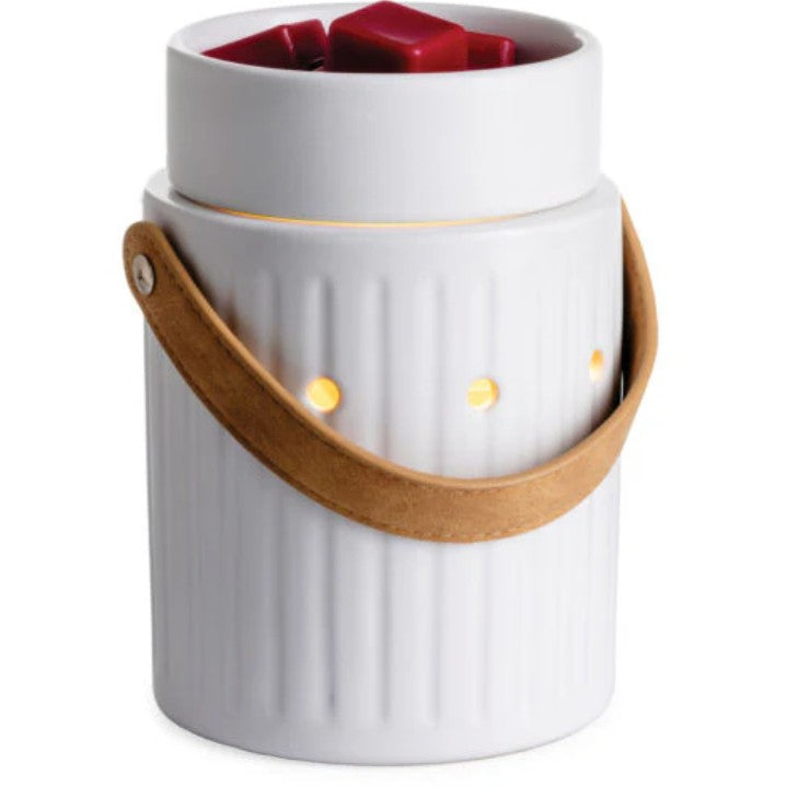 Electric Wax Warmer | Leather Handle Illumination Warmer