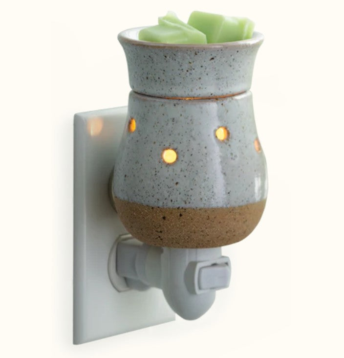 Pluggable Wax Warmer | Rustic White