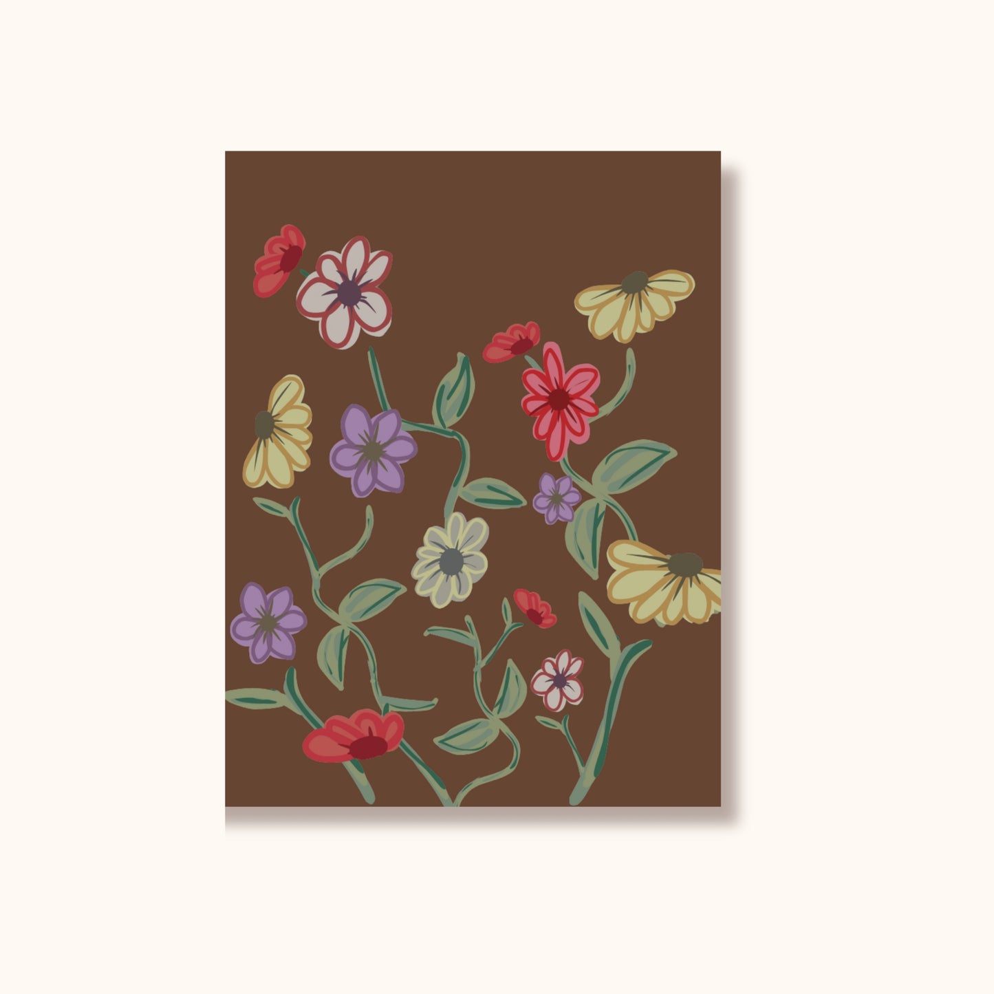 Swing Gift Card - Surprise Florals