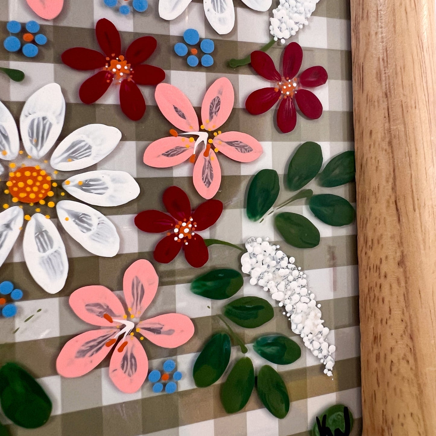 "Floral Bunch" Original Wall Art