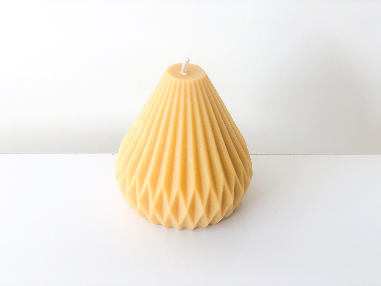 Geo Pear Candle