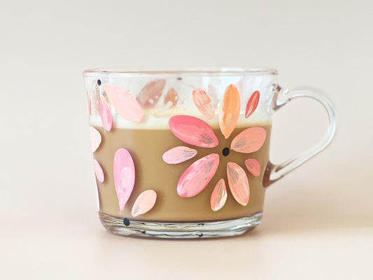 Hand-painted Cuppa Mug | Gerbera