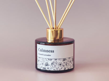 Amber Diffuser | Calmness (French Lavender)