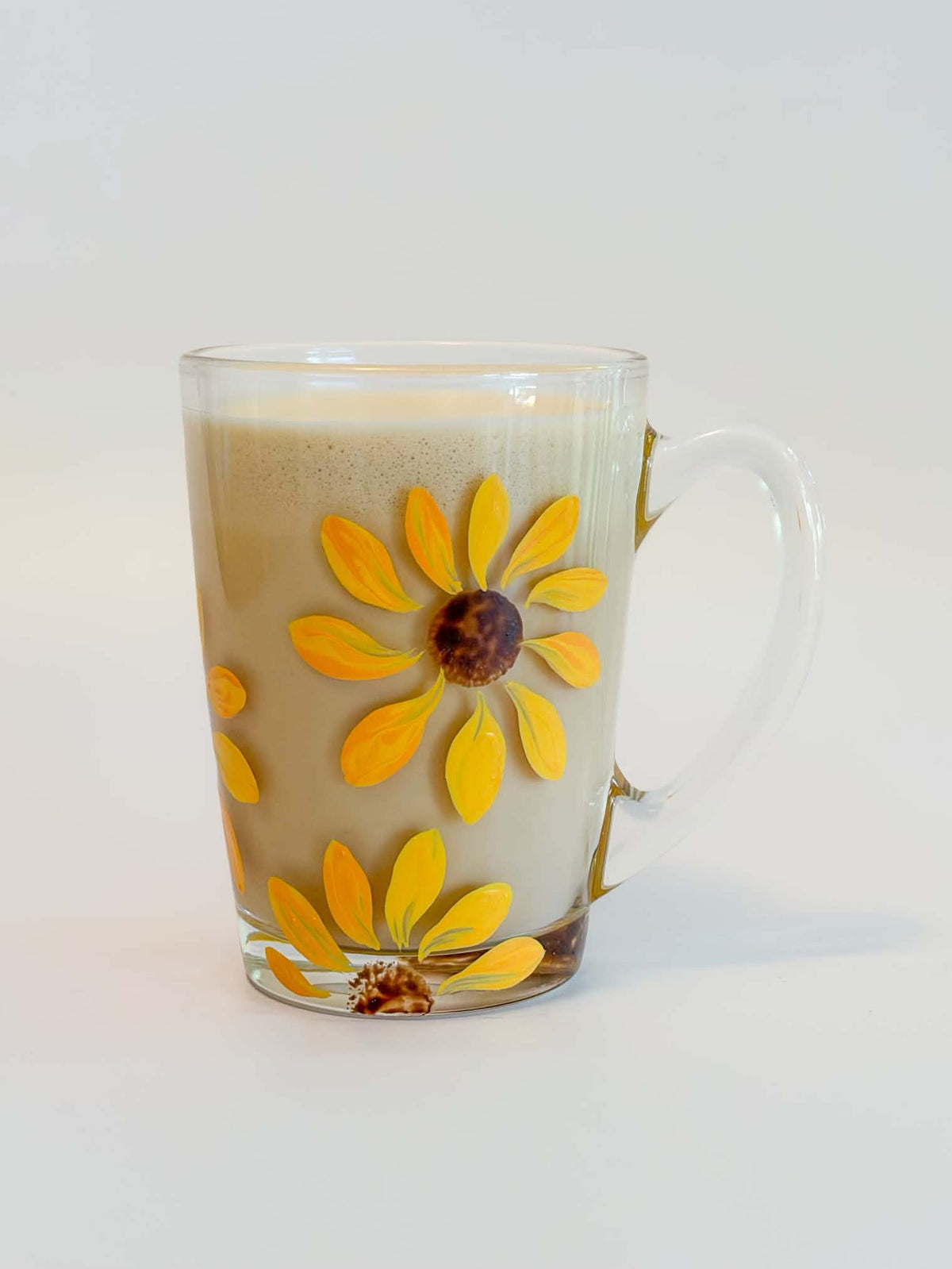 Hand-painted Coffee Mug - Sunflower