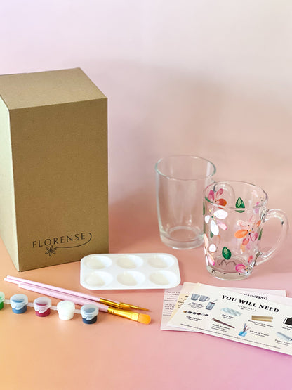 Glass Painting Kit - Coffee Mug