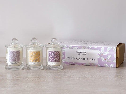 Trio Candle Set | The Floral Collection