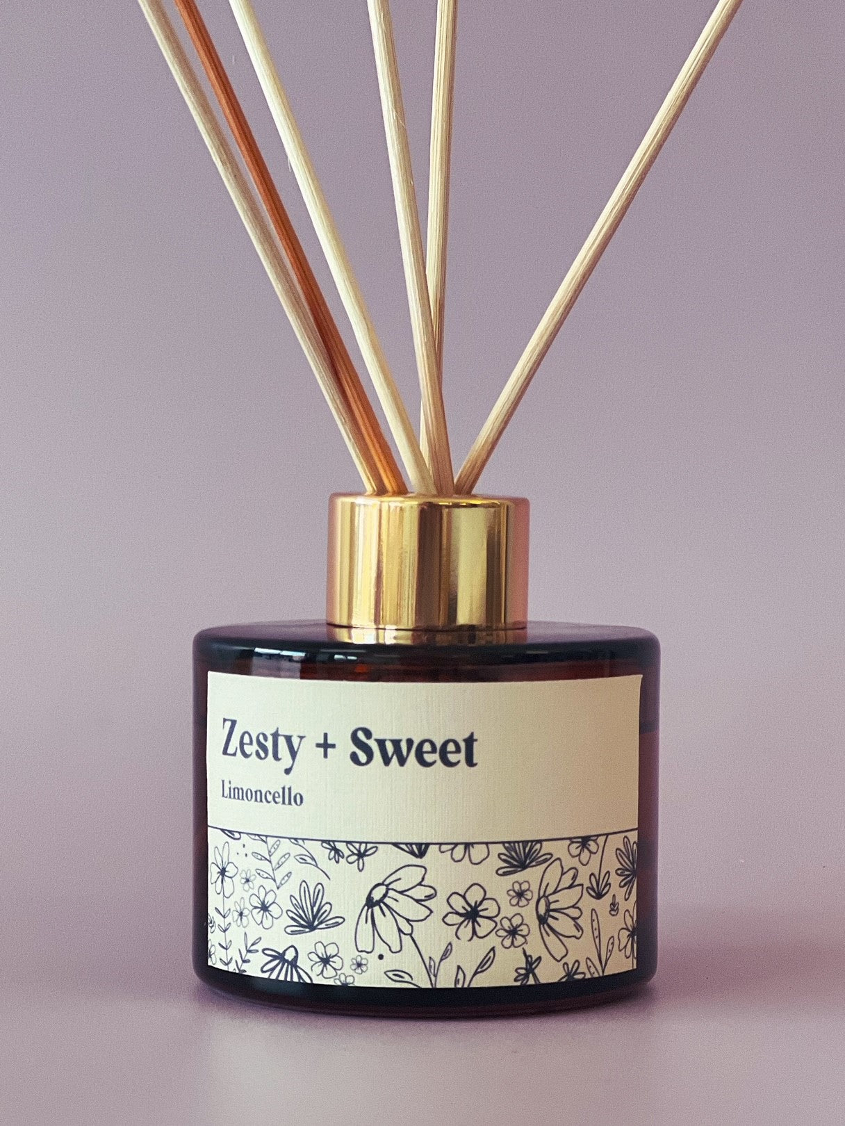 Amber Diffuser | Zesty + Sweet (Limoncello)