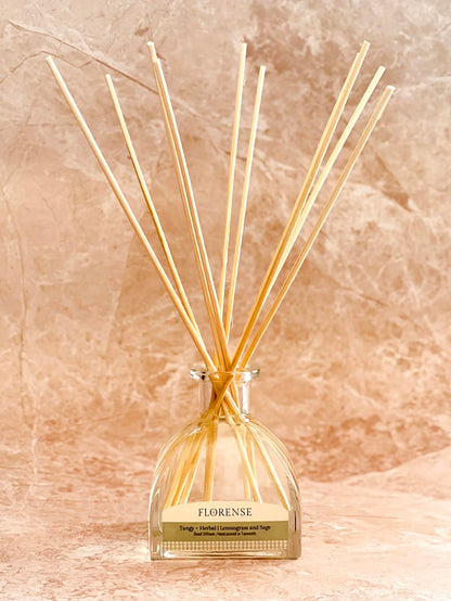Apothecary Diffuser | Tangy + Herbal - Lemongrass and Sage