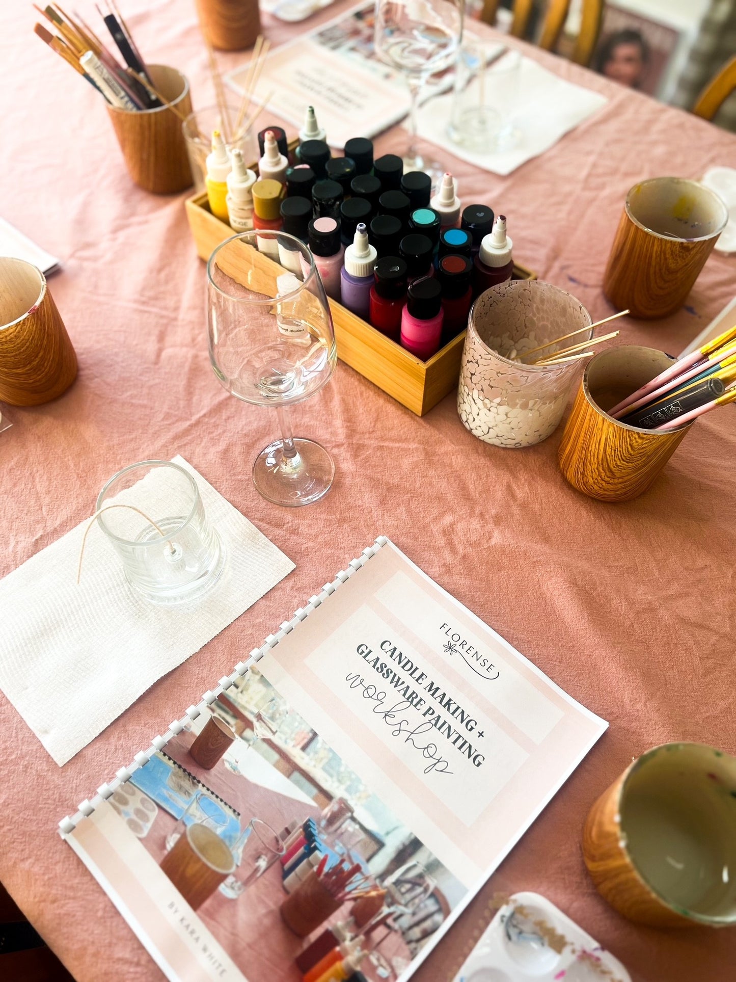 Glass Coffee Mug Painting Workshop - Creative Freedom