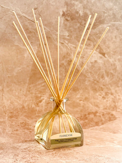 Apothecary Diffuser | Tangy + Herbal - Lemongrass and Sage