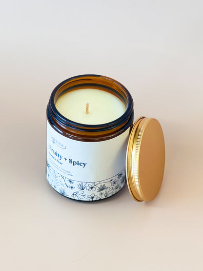 Amber Candle | Fruity + Spicy (French Pear)