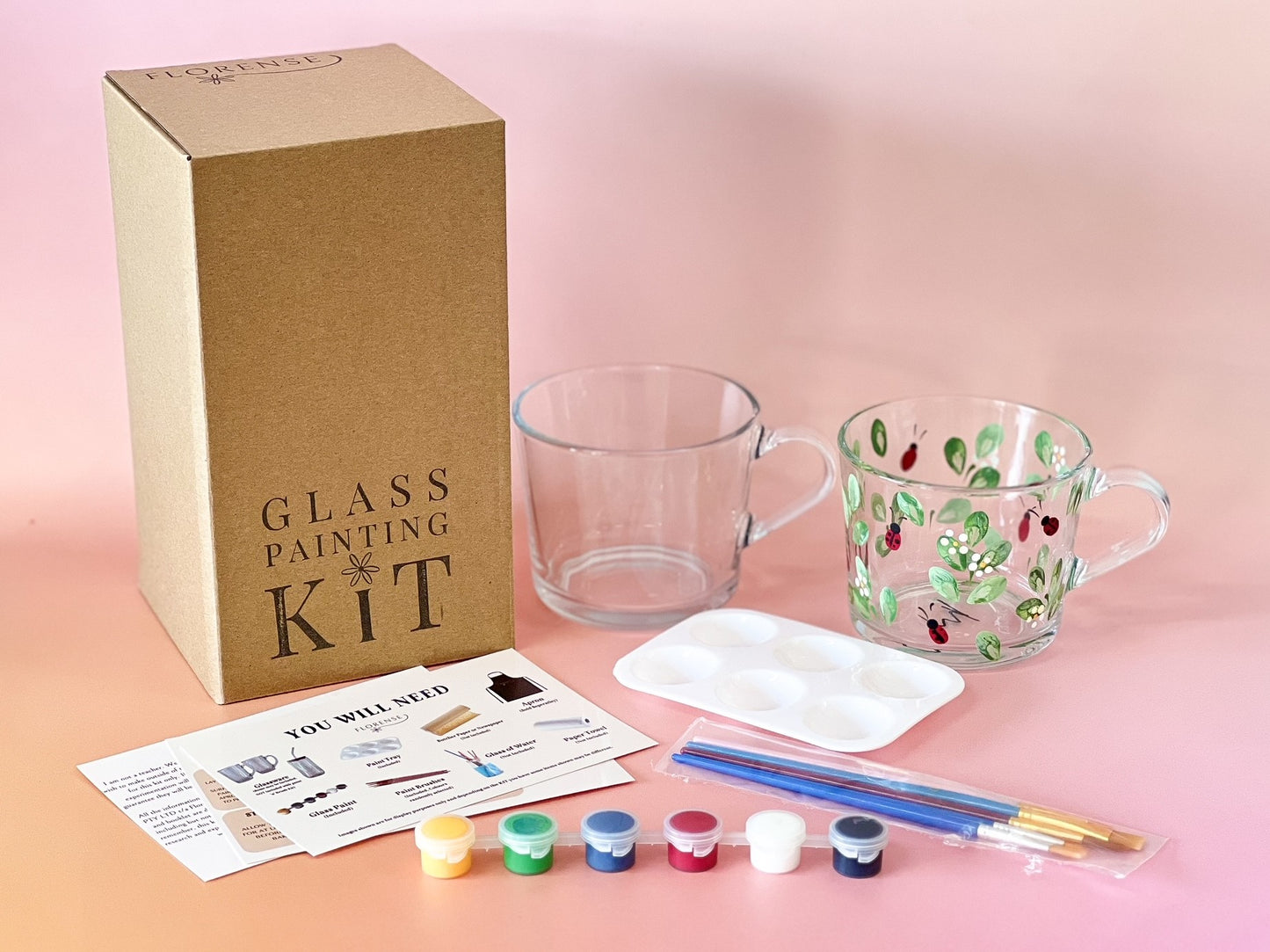 Glass Painting Kit - Cuppa Mug