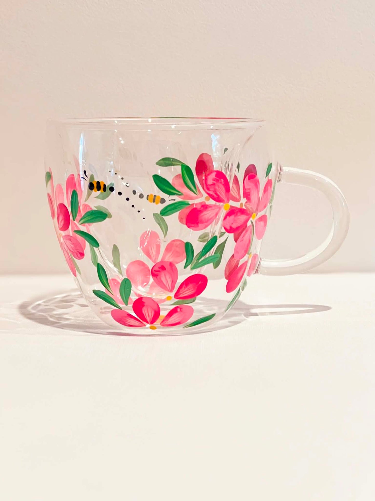 Hand-painted DW Heart Mug - Sylvie