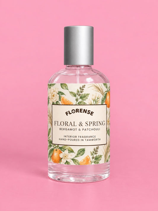 Interior Fragrance - Floral + Spring (Patchouli and Bergamot)