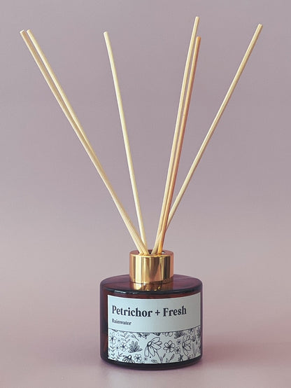 Amber Diffuser | Petrichor + Fresh (Rainwater)