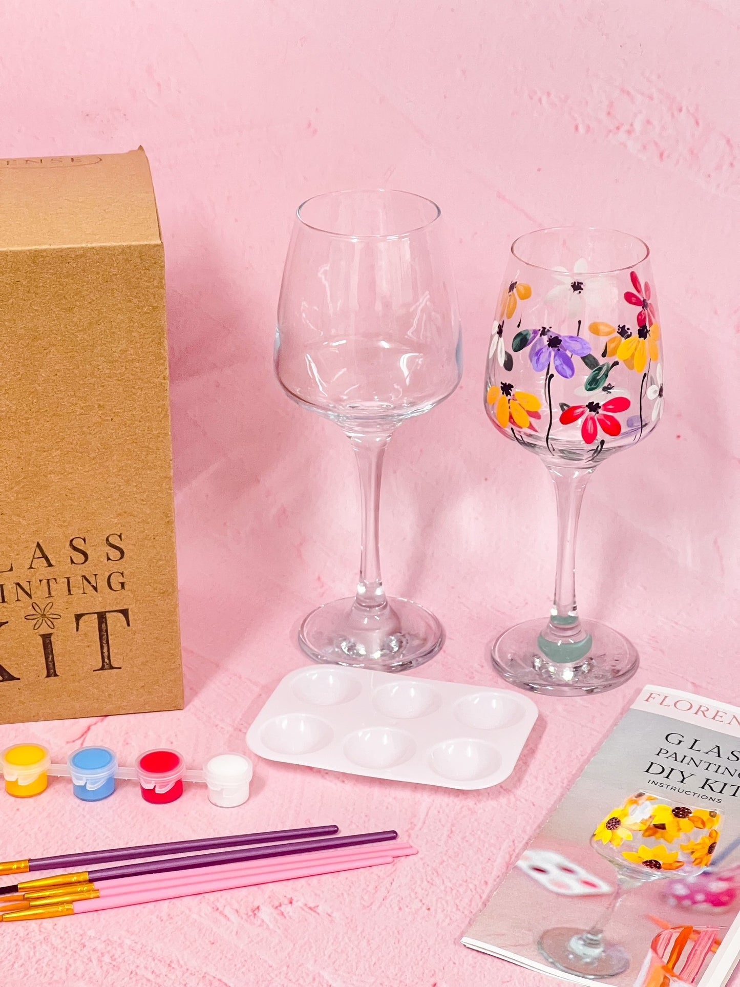 Glass Painting Kit - Wine Glass