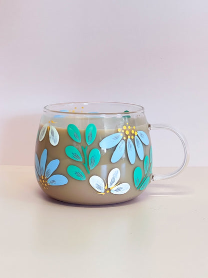 Hand-painted Hug Mug - Aurora