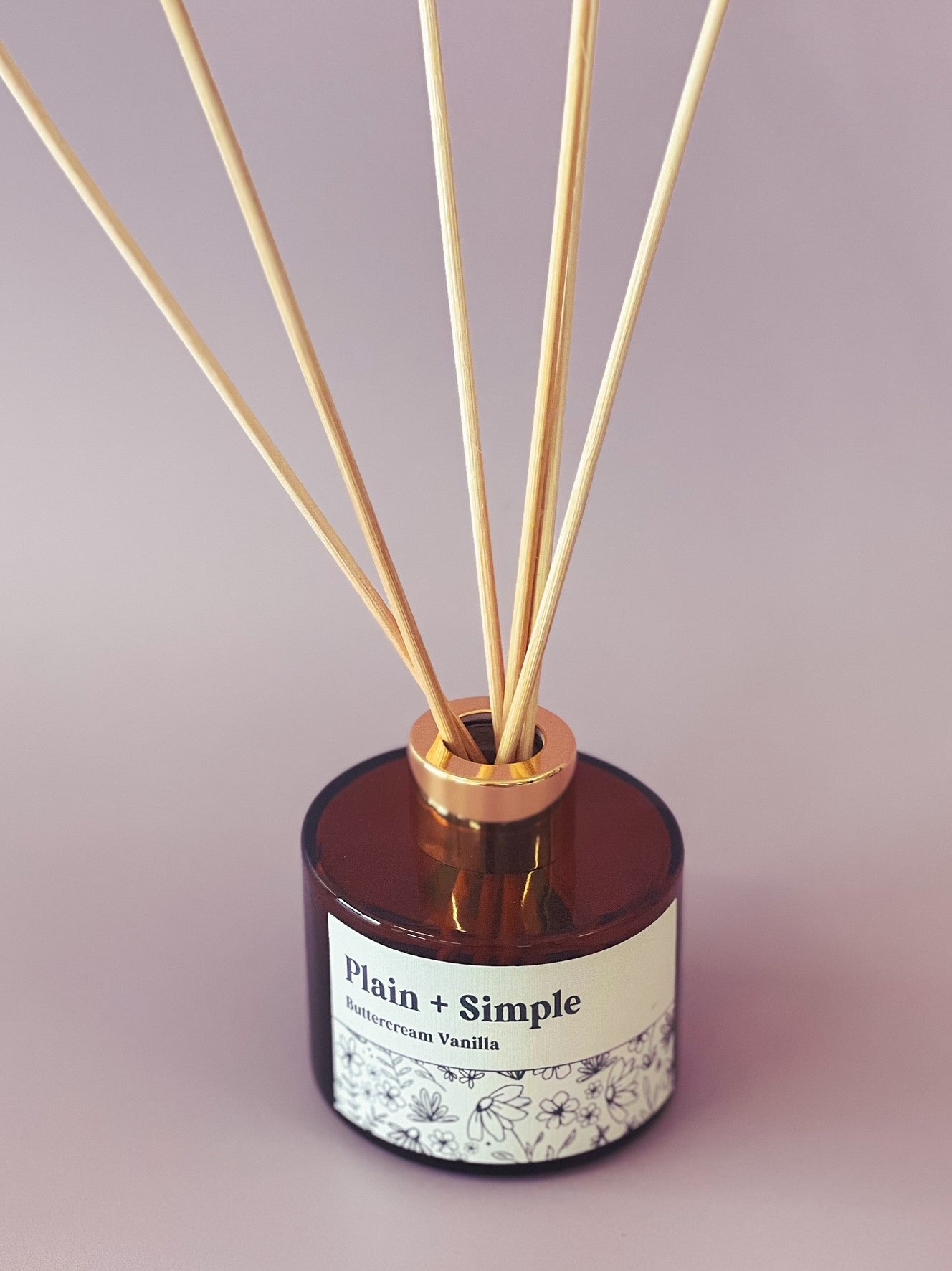 Amber Diffuser | Plain + Simple (Buttercream Vanilla)