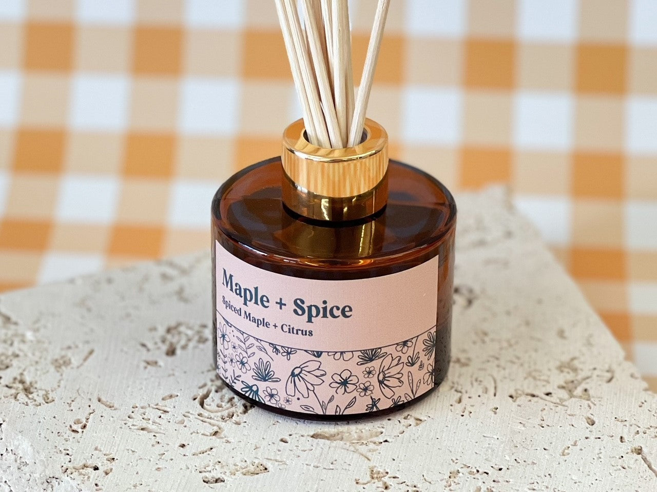 Amber Diffuser | Maple + Spice (Spiced Maple & Citrus)