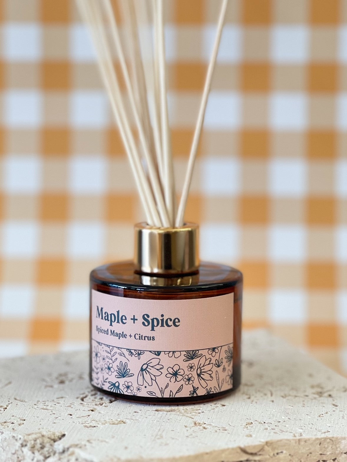 Amber Diffuser | Maple + Spice (Spiced Maple & Citrus)