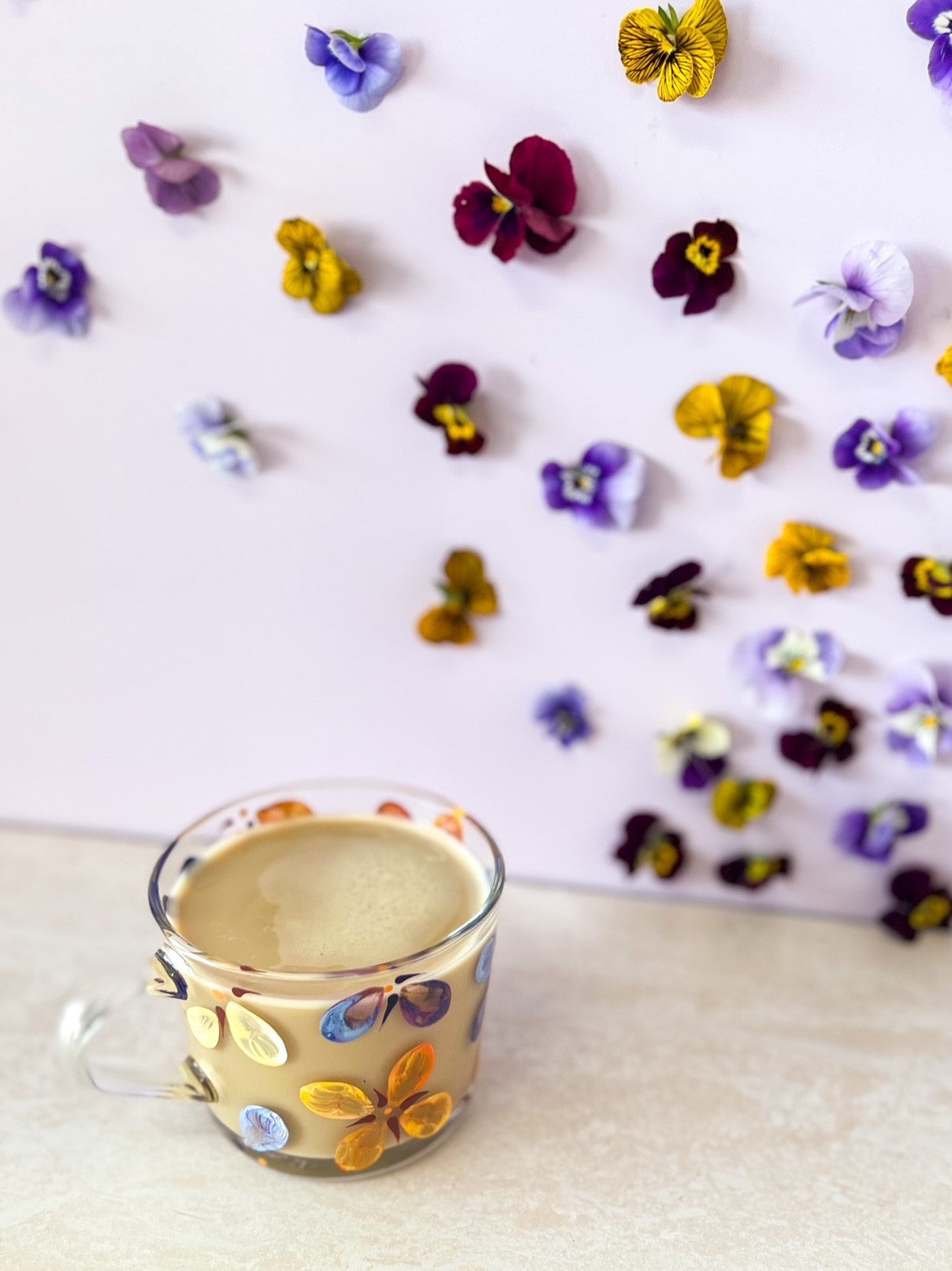 Hand-painted Cuppa Mug | Viola