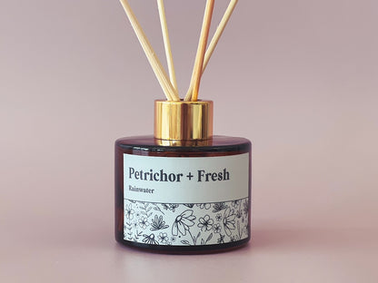 Amber Diffuser | Petrichor + Fresh (Rainwater)