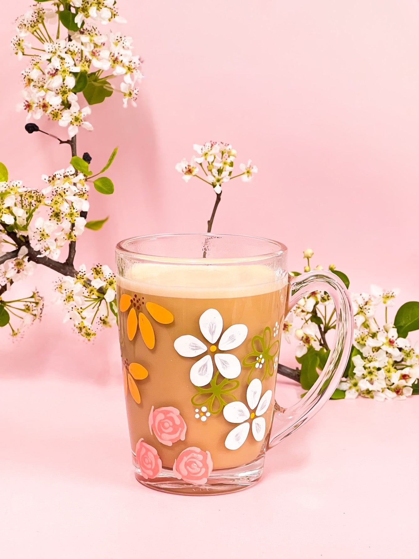 Hand-Painted Coffee Mug - Karly