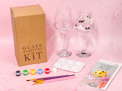 Glass Painting Kit - Wine Glass