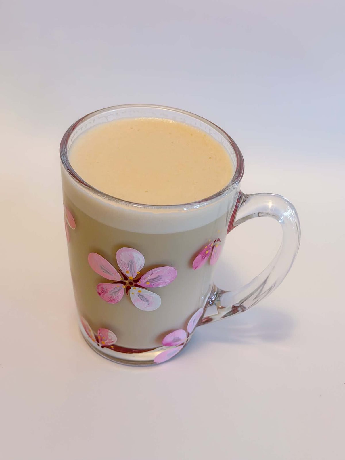 Hand-painted Coffee Mug - Cherry Blossom