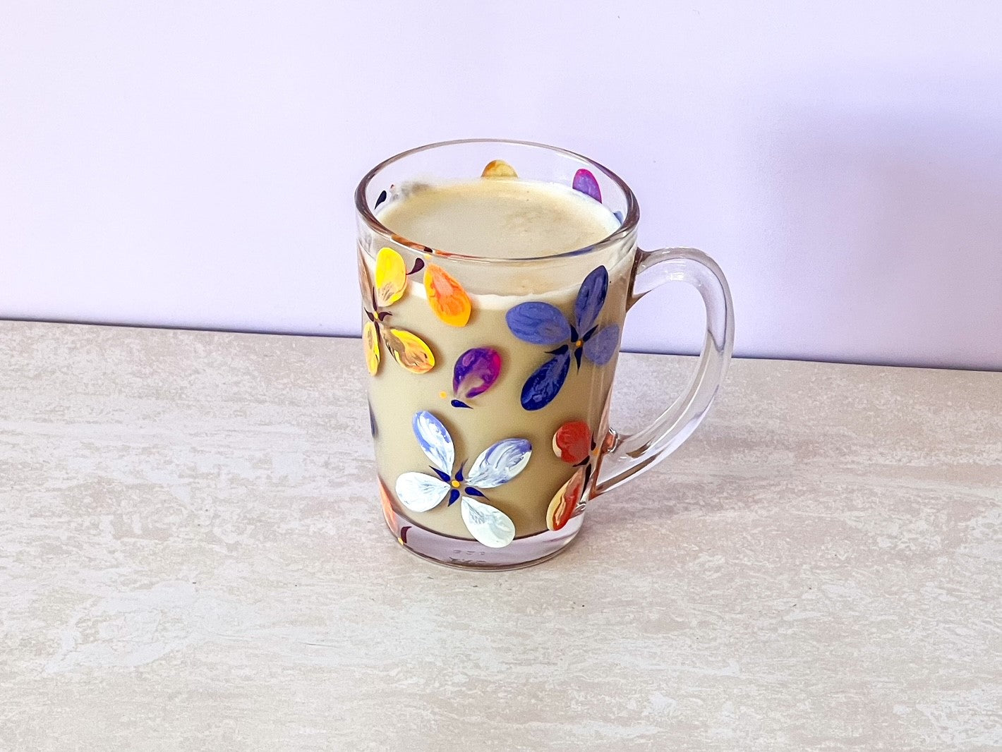 Hand-painted Coffee Mug | Viola