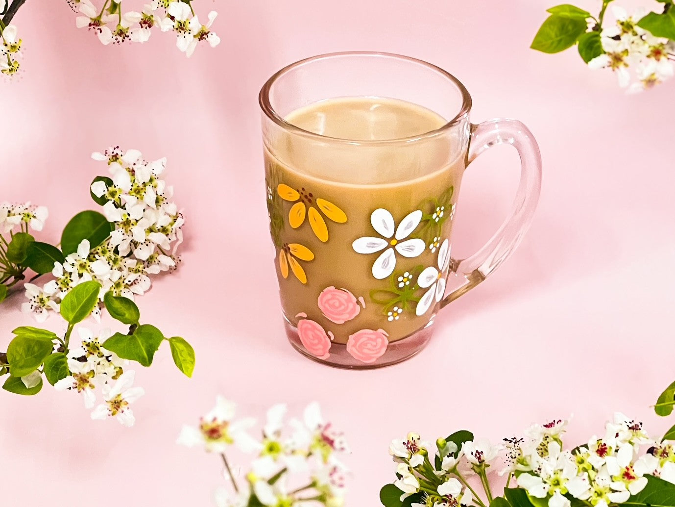 Hand-Painted Coffee Mug - Karly